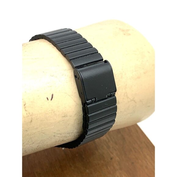 Jones Women's Watch 13944B-42-G02 Quartz Diamond Black Steel Rubber Band… - Picture 10 of 14